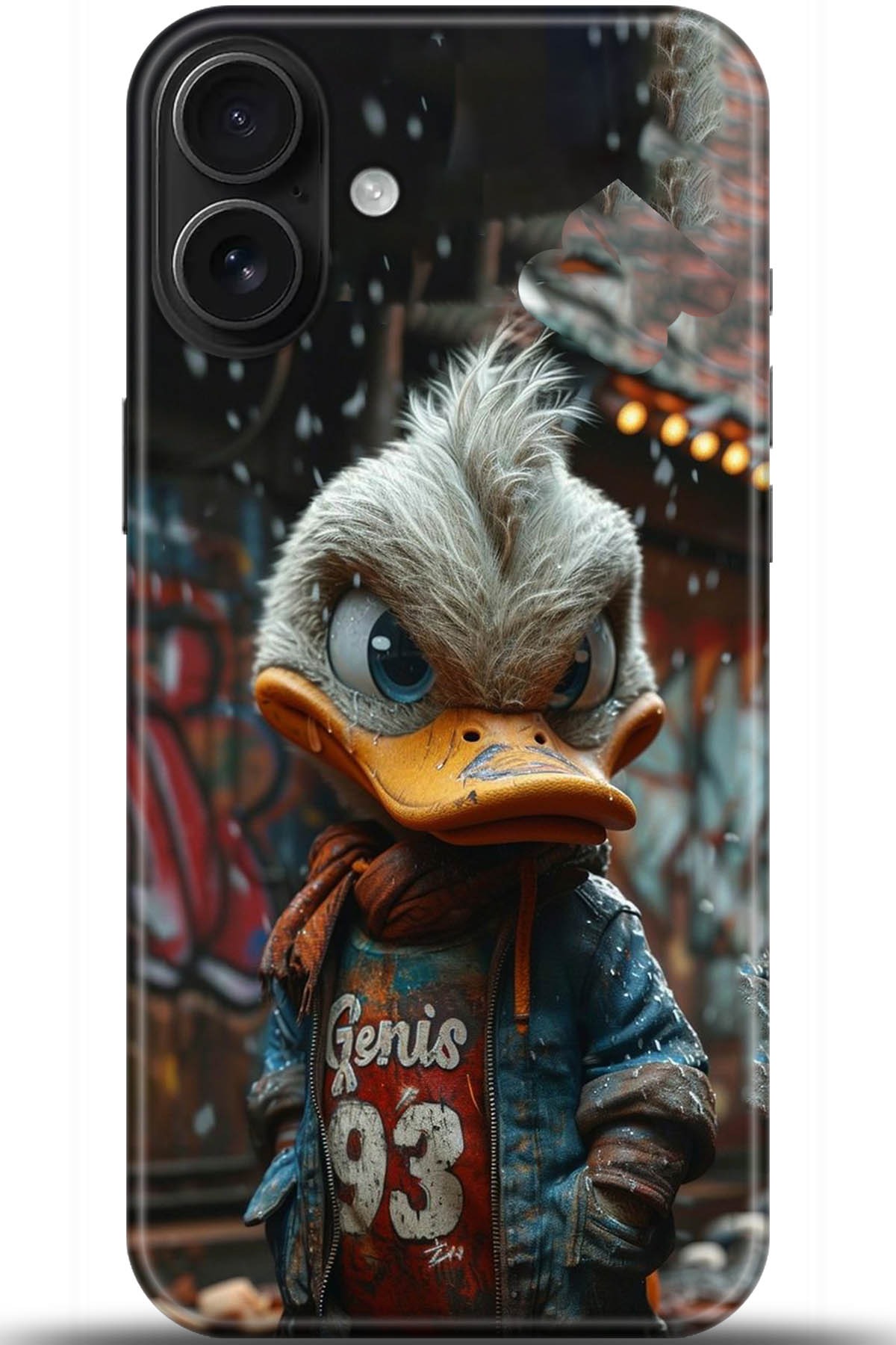 Apple iPhone 16 Uyumlu Kılıf HD Baskılı Kılıf - Followed Institution 5230