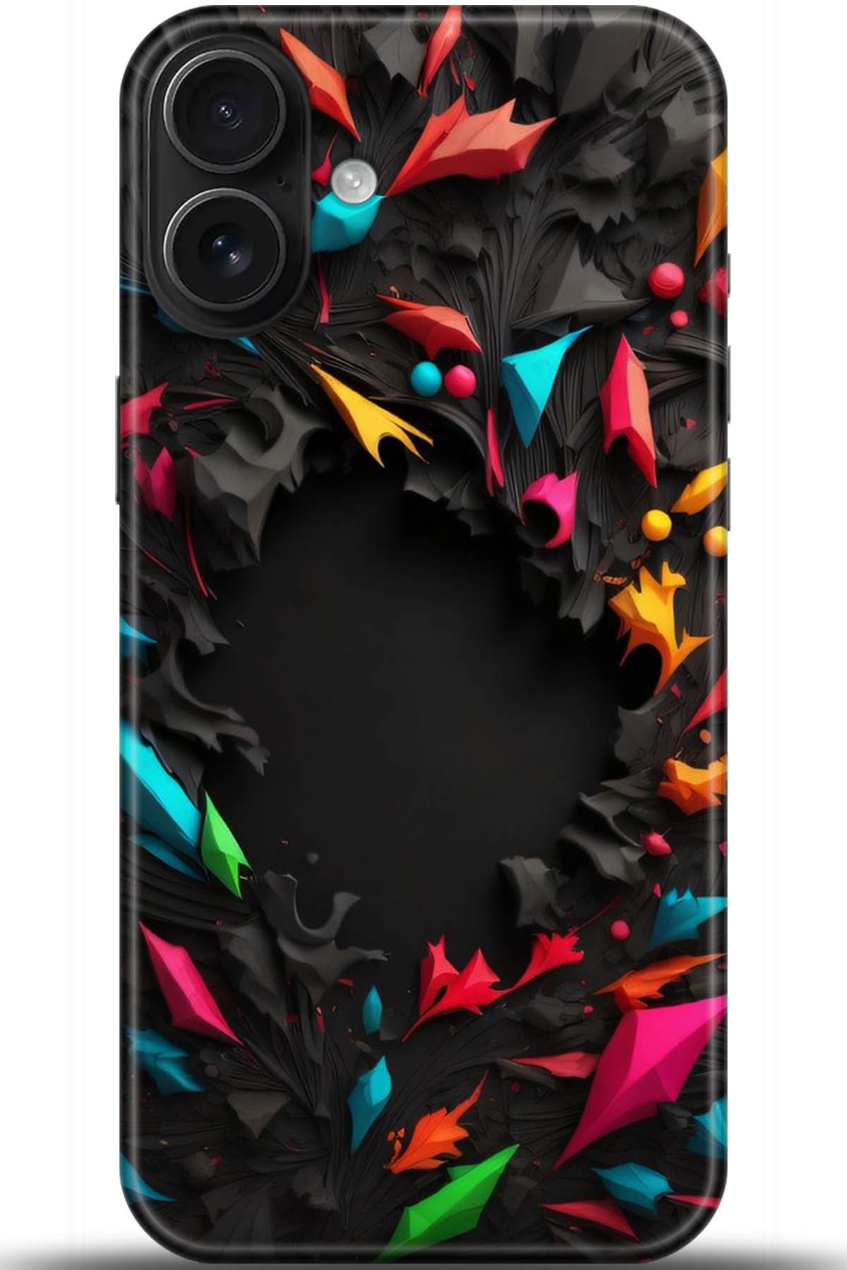 Apple iPhone 16 Uyumlu Kılıf HD Baskılı Kılıf - Followed Institution 5253