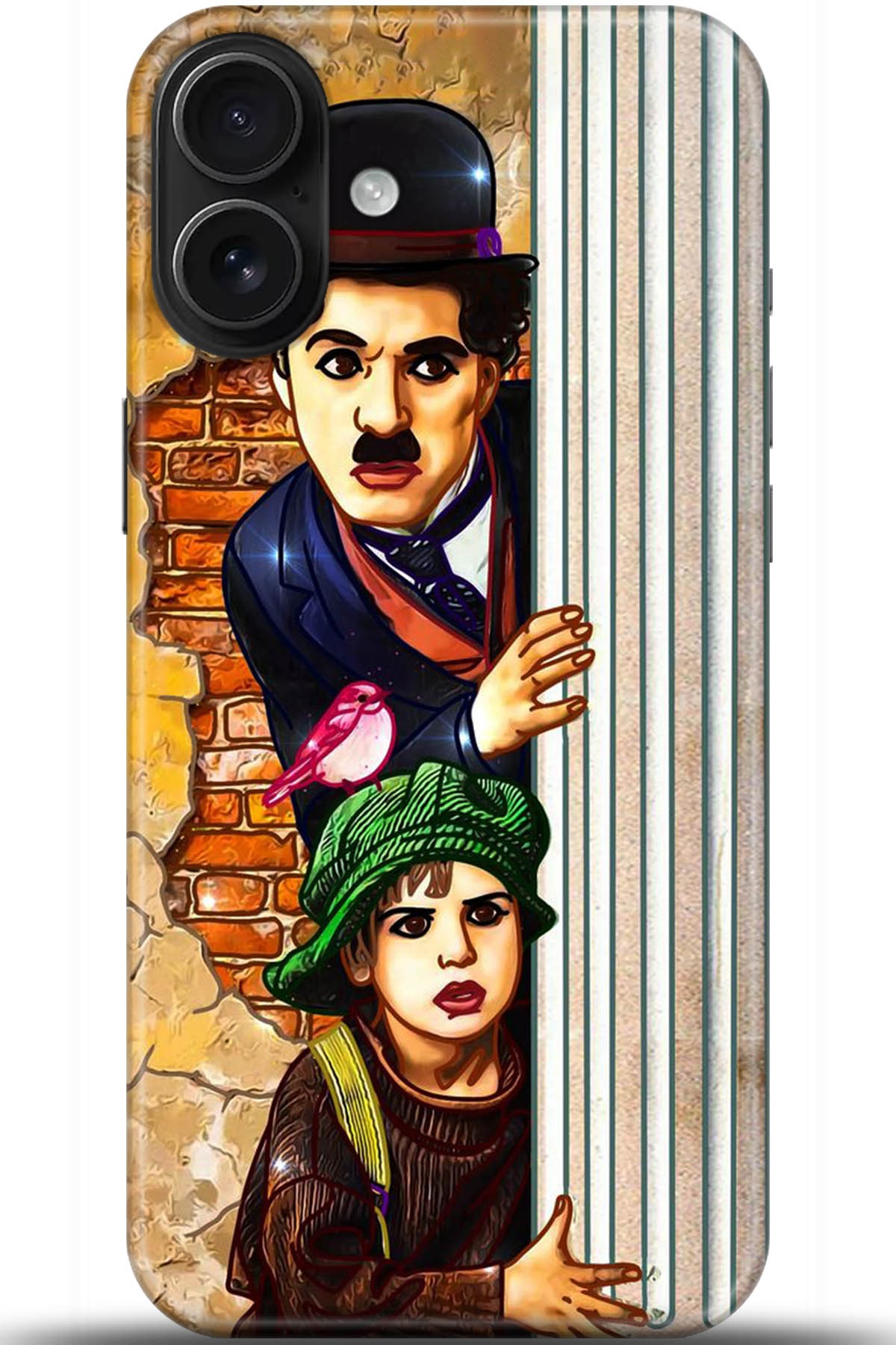 Apple iPhone 16 Uyumlu Kılıf HD Baskılı Kılıf - Followed Institution 5348