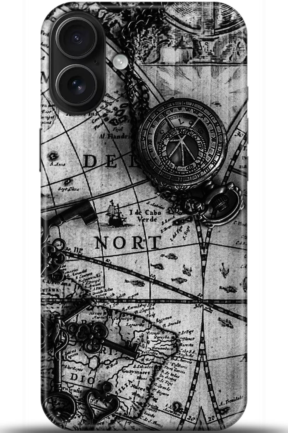 Apple iPhone 16 Uyumlu Kılıf HD Baskılı Kılıf - Followed Institution 5381