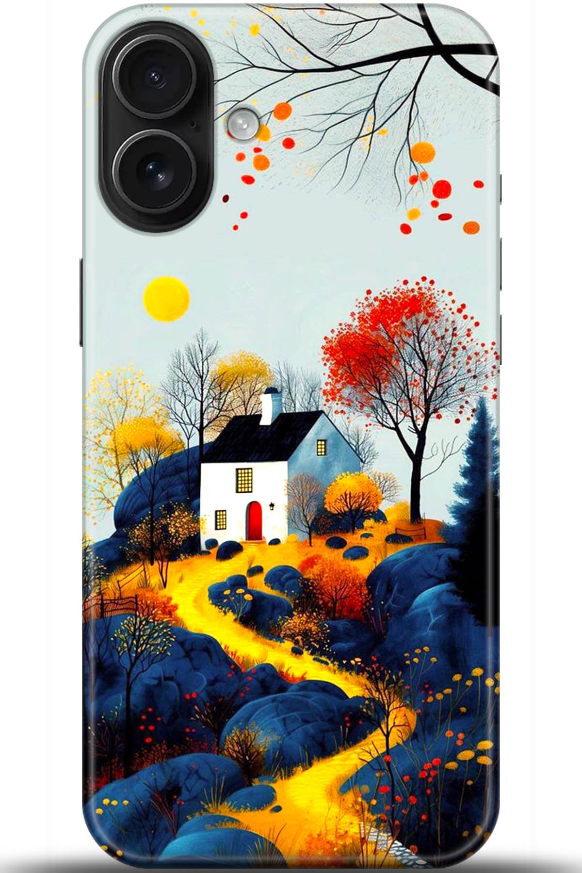 Apple iPhone 16 Uyumlu Kılıf HD Baskılı Kılıf - Followed Institution 5569