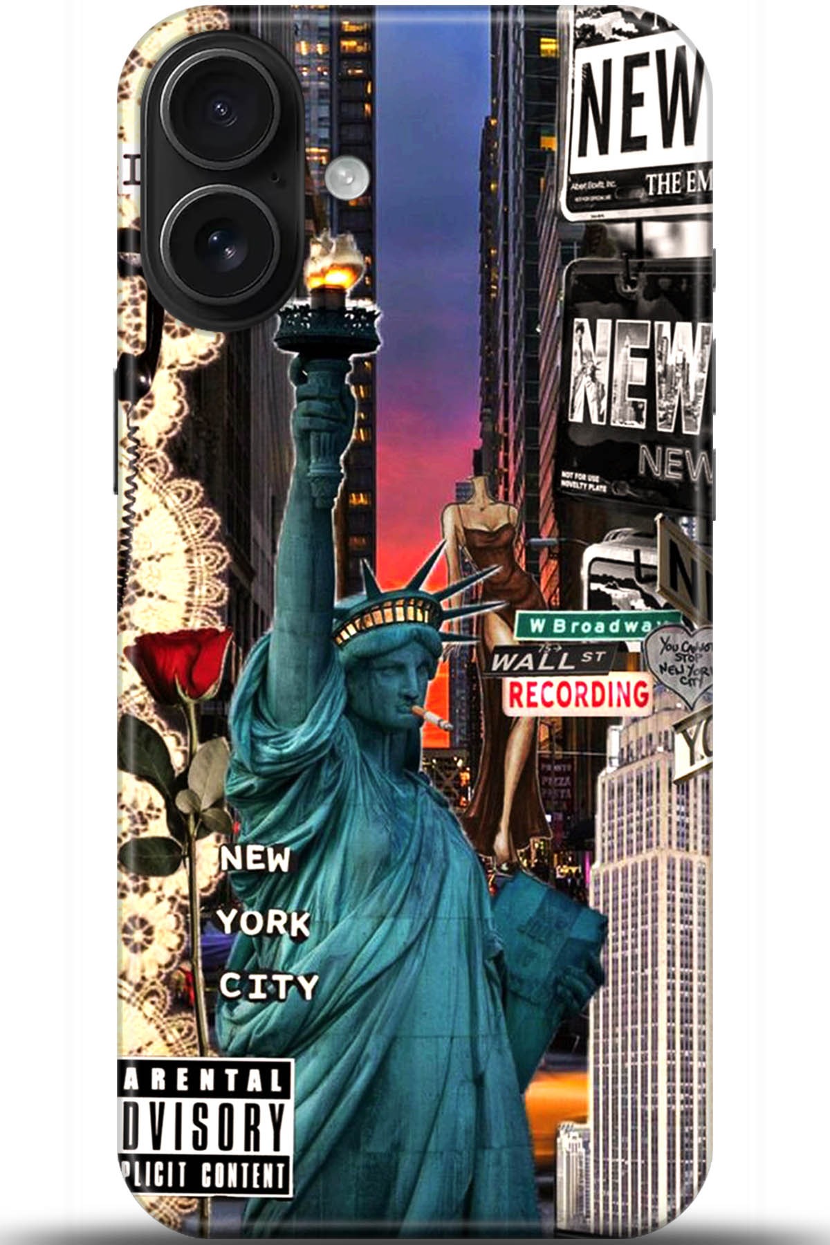 Apple iPhone 16 Uyumlu Kılıf HD Baskılı Kılıf - Followed Institution 5618