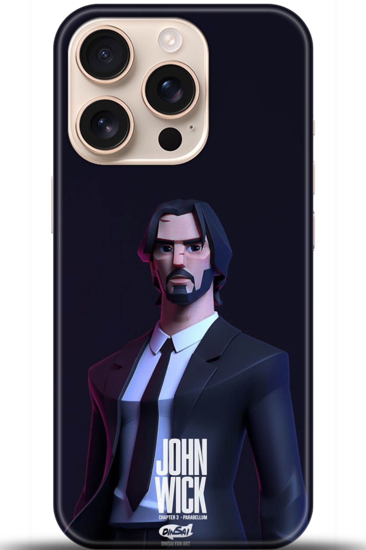 Apple iPhone 16 Pro Uyumlu Kılıf HD Baskılı Kılıf - Followed Institution 5018