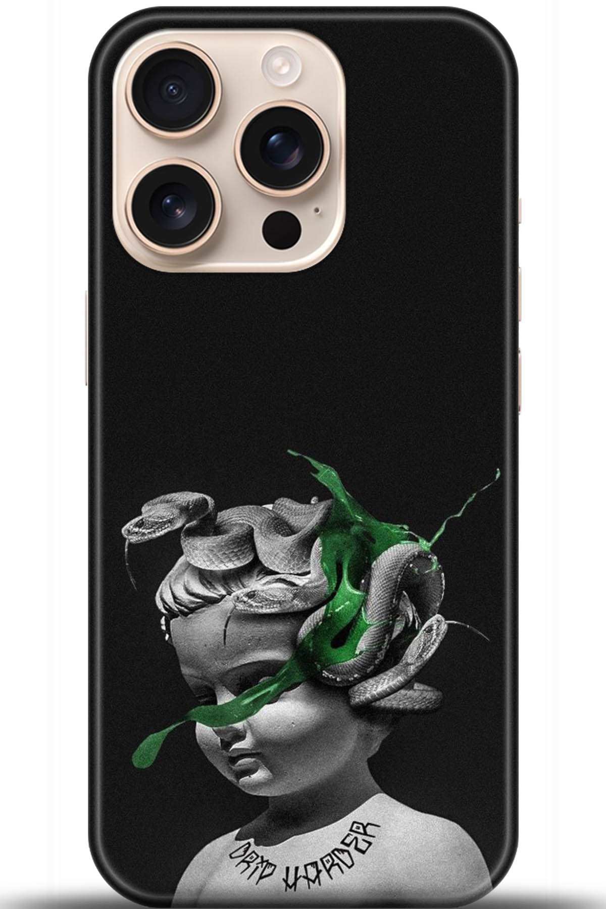 Apple iPhone 16 Pro Uyumlu Kılıf HD Baskılı Kılıf - Followed Institution 5077