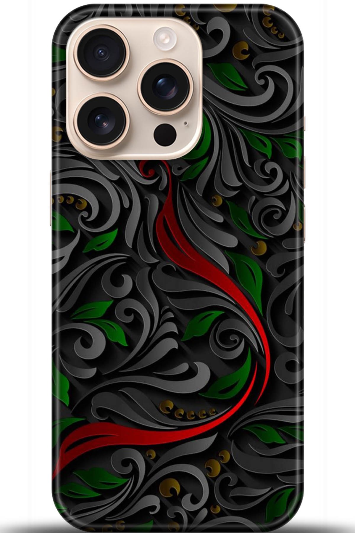 Apple iPhone 16 Pro Uyumlu Kılıf HD Baskılı Kılıf - Followed Institution 5145