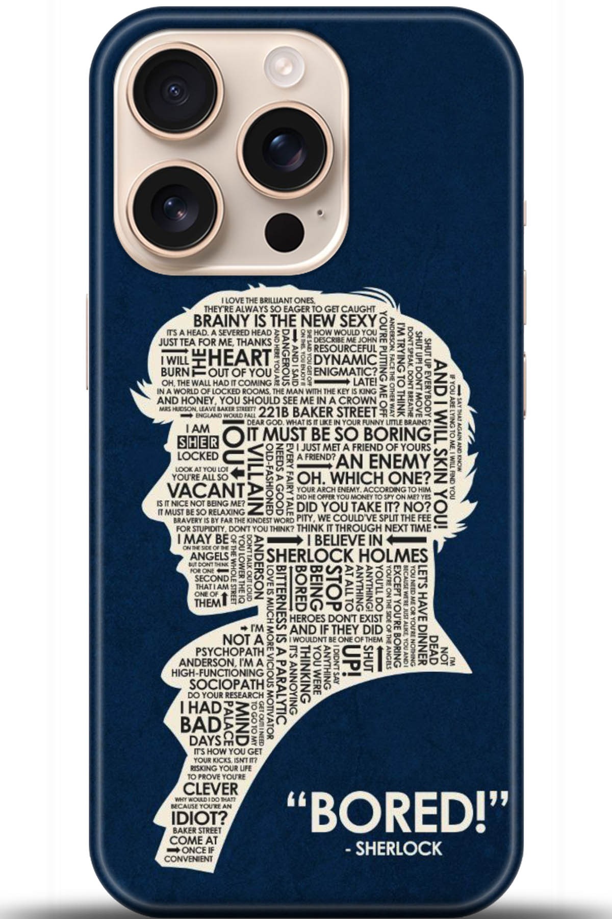 Apple iPhone 16 Pro Uyumlu Kılıf HD Baskılı Kılıf - Followed Institution 5156