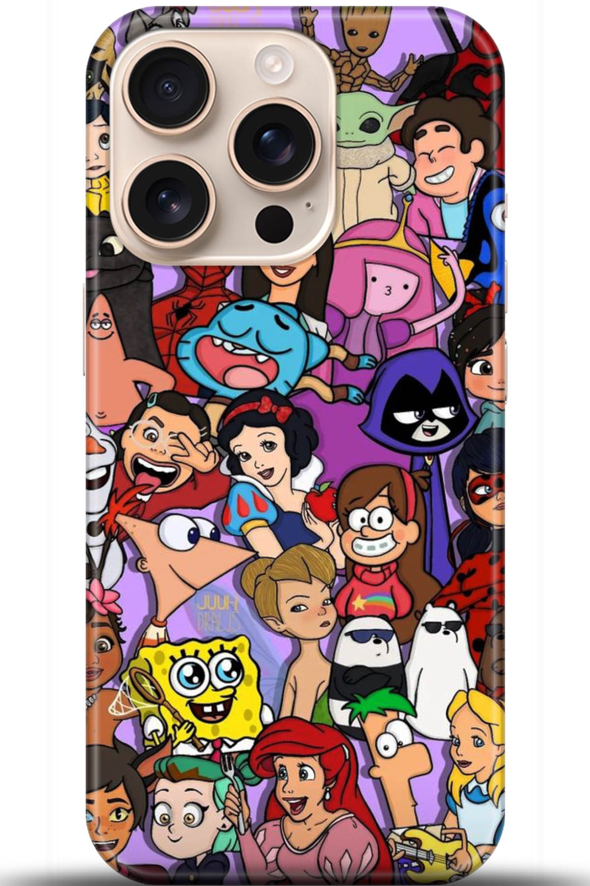 Apple iPhone 16 Pro Uyumlu Kılıf HD Baskılı Kılıf - Followed Institution 5168