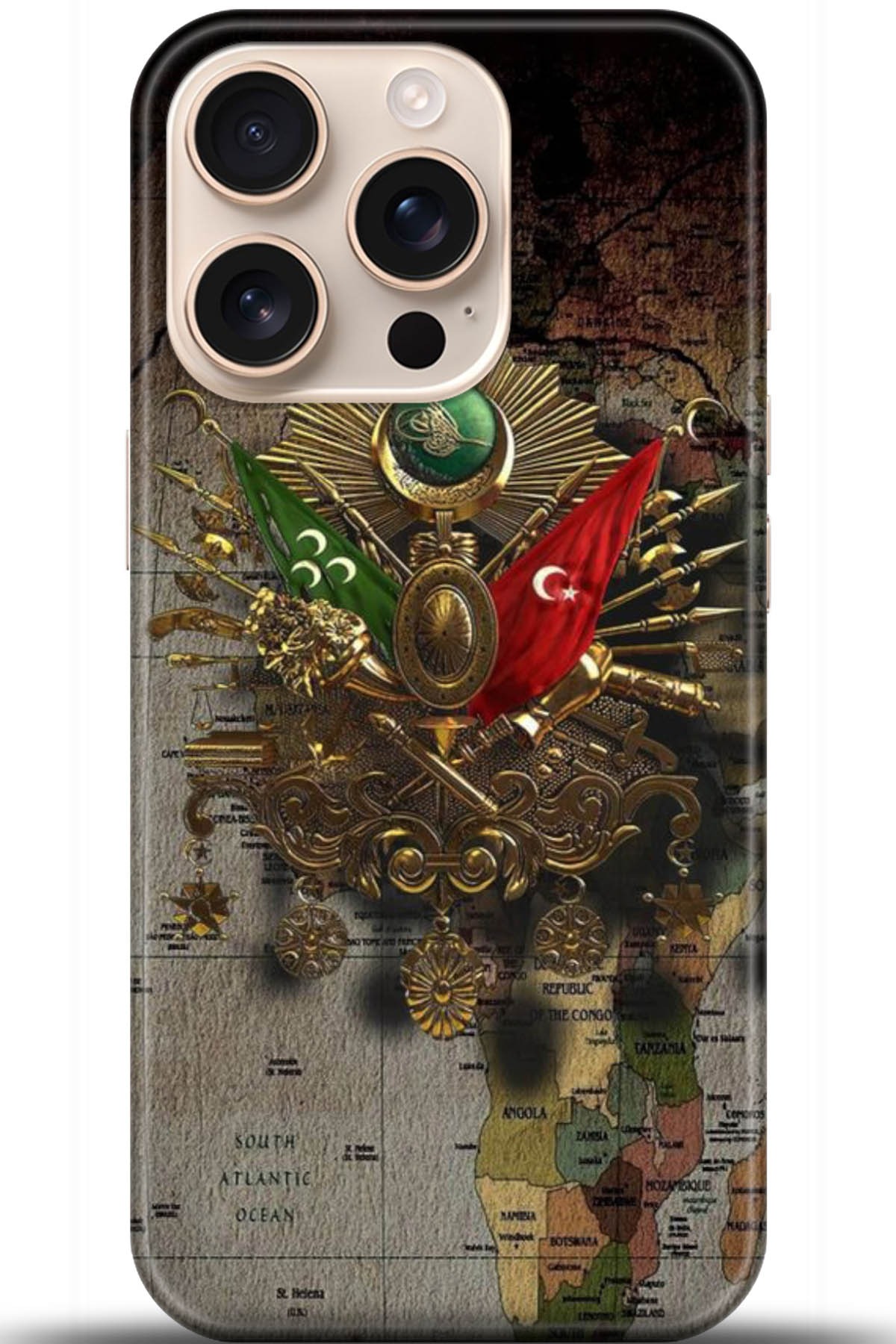 Apple iPhone 16 Pro Uyumlu Kılıf HD Baskılı Kılıf - Followed Institution 5191