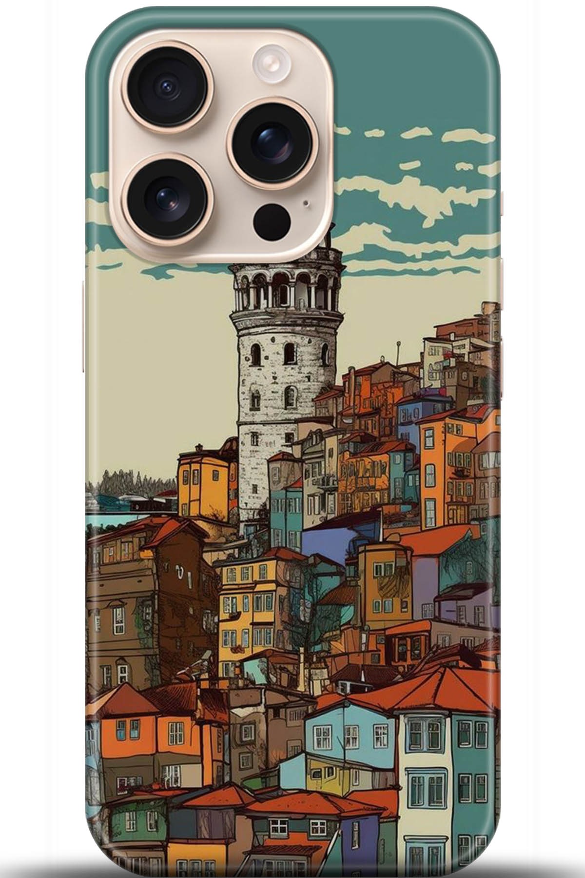 Apple iPhone 16 Pro Uyumlu Kılıf HD Baskılı Kılıf - Followed Institution 5199