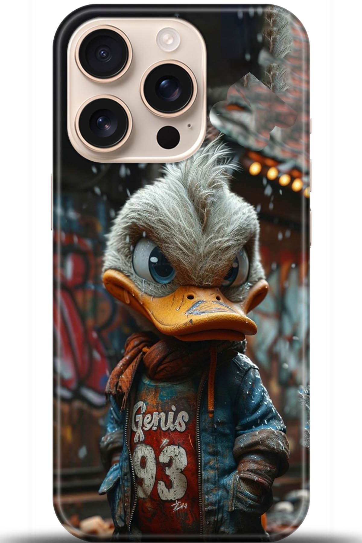 Apple iPhone 16 Pro Uyumlu Kılıf HD Baskılı Kılıf - Followed Institution 5230