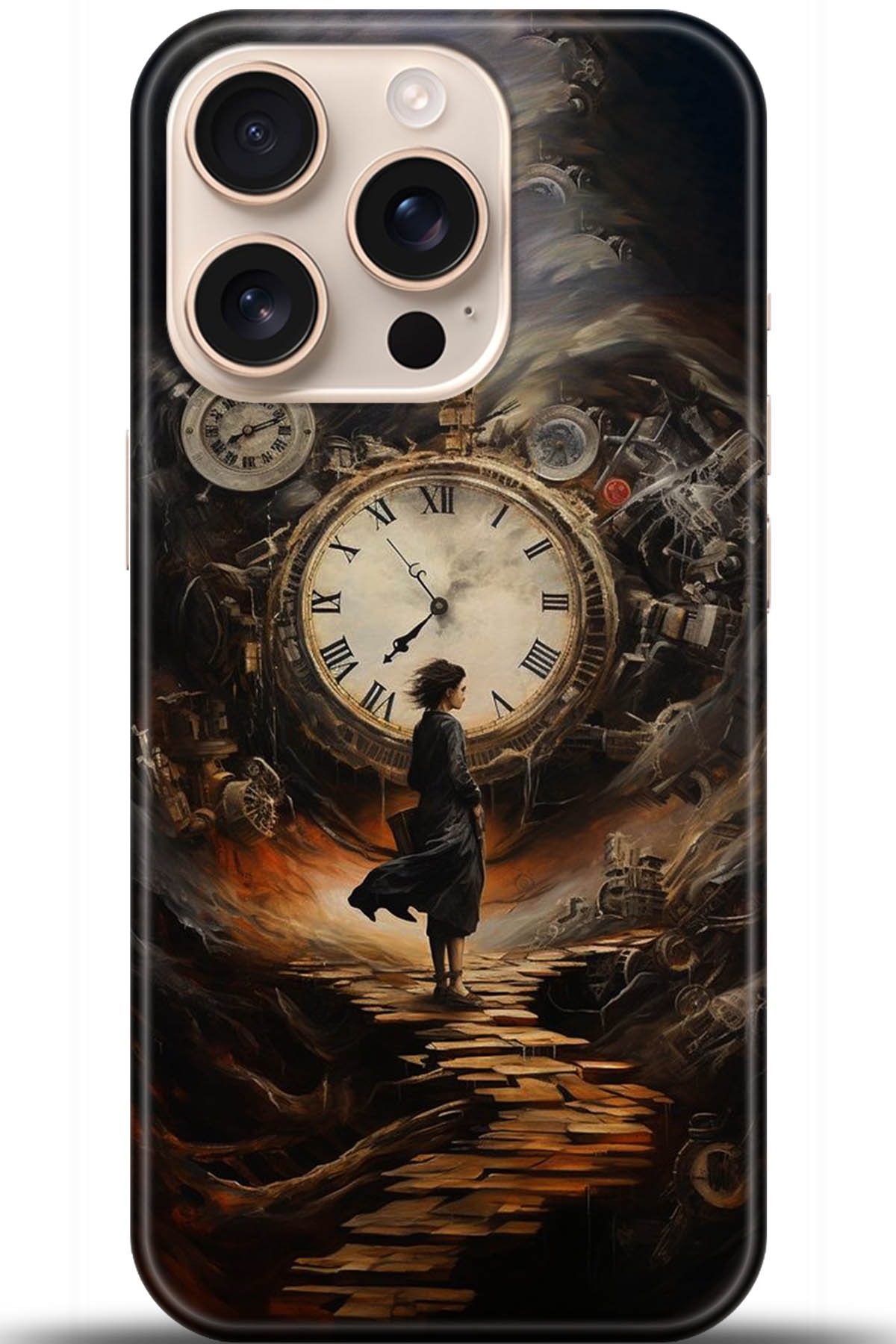 Apple iPhone 16 Pro Uyumlu Kılıf HD Baskılı Kılıf - Followed Institution 5252