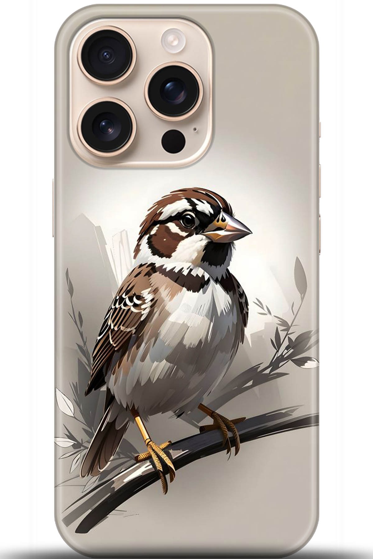 Apple iPhone 16 Pro Uyumlu Kılıf HD Baskılı Kılıf - Followed Institution 5258