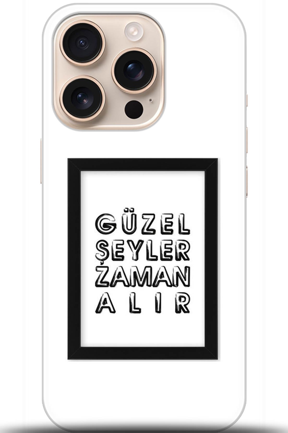 Apple iPhone 16 Pro Uyumlu Kılıf HD Baskılı Kılıf - Followed Institution 5307