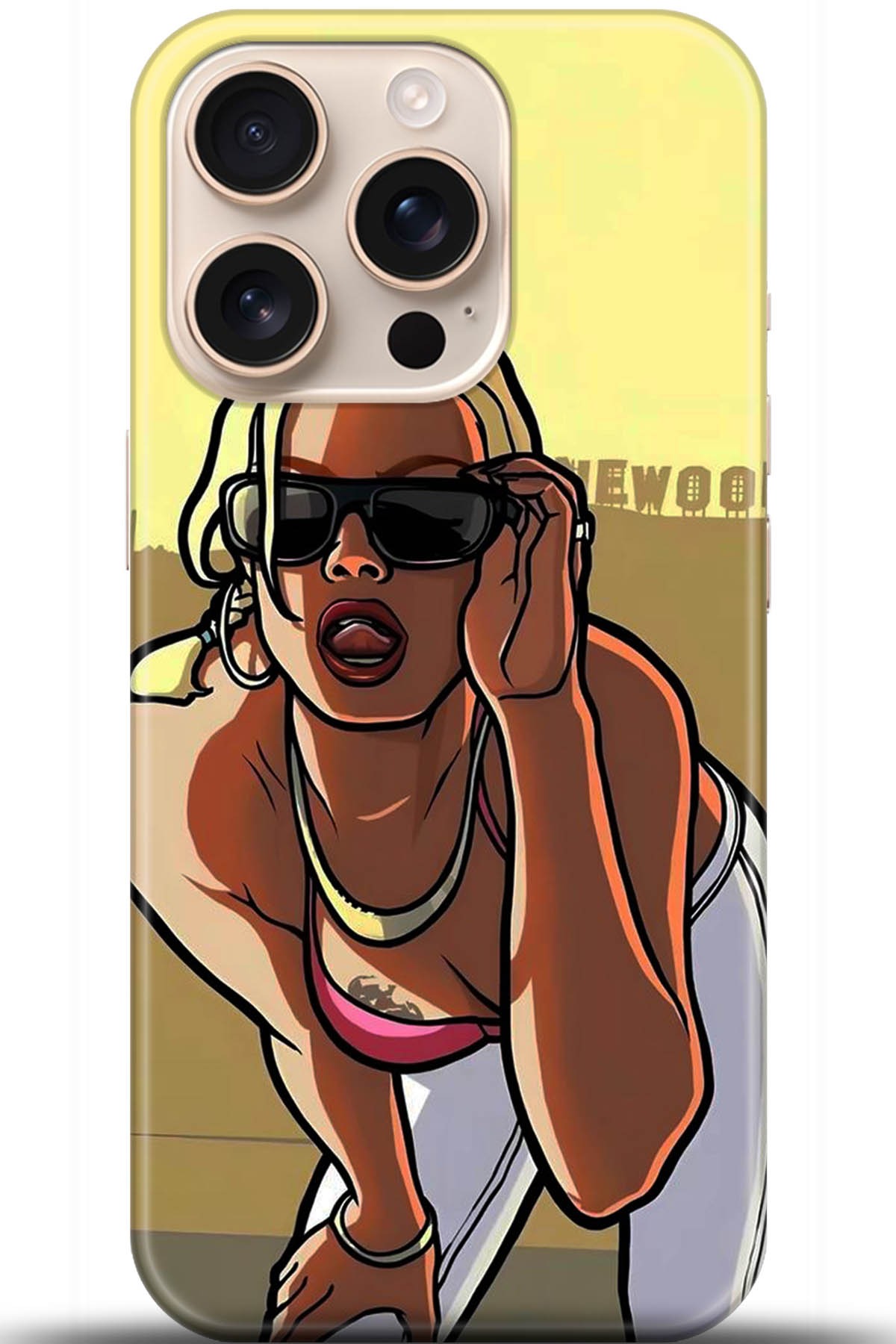 Apple iPhone 16 Pro Uyumlu Kılıf HD Baskılı Kılıf - Followed Institution 5412