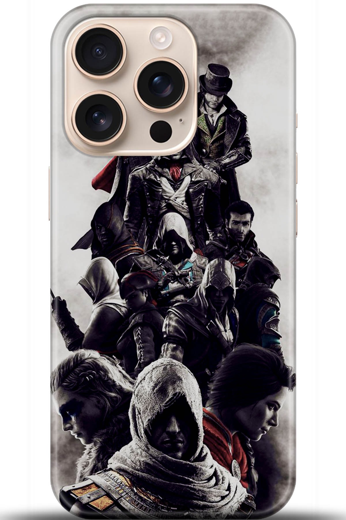 Apple iPhone 16 Pro Uyumlu Kılıf HD Baskılı Kılıf - Followed Institution 5426