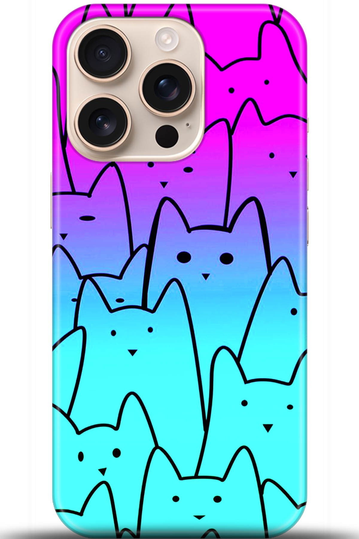 Apple iPhone 16 Pro Uyumlu Kılıf HD Baskılı Kılıf - Followed Institution 5511