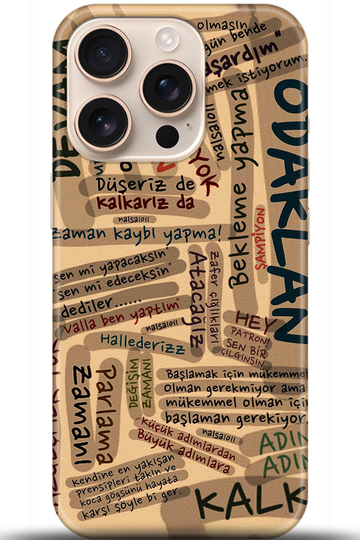 Apple iPhone 16 Pro Uyumlu Kılıf HD Baskılı Kılıf - Followed Institution 5586