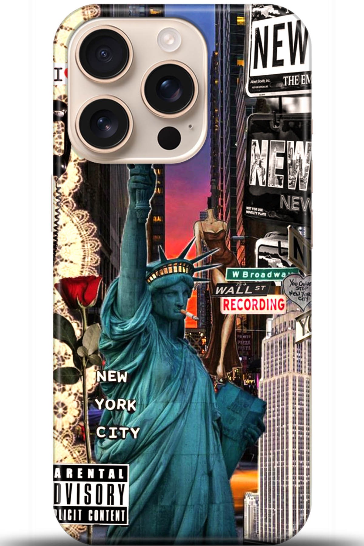 Apple iPhone 16 Pro Uyumlu Kılıf HD Baskılı Kılıf - Followed Institution 5618