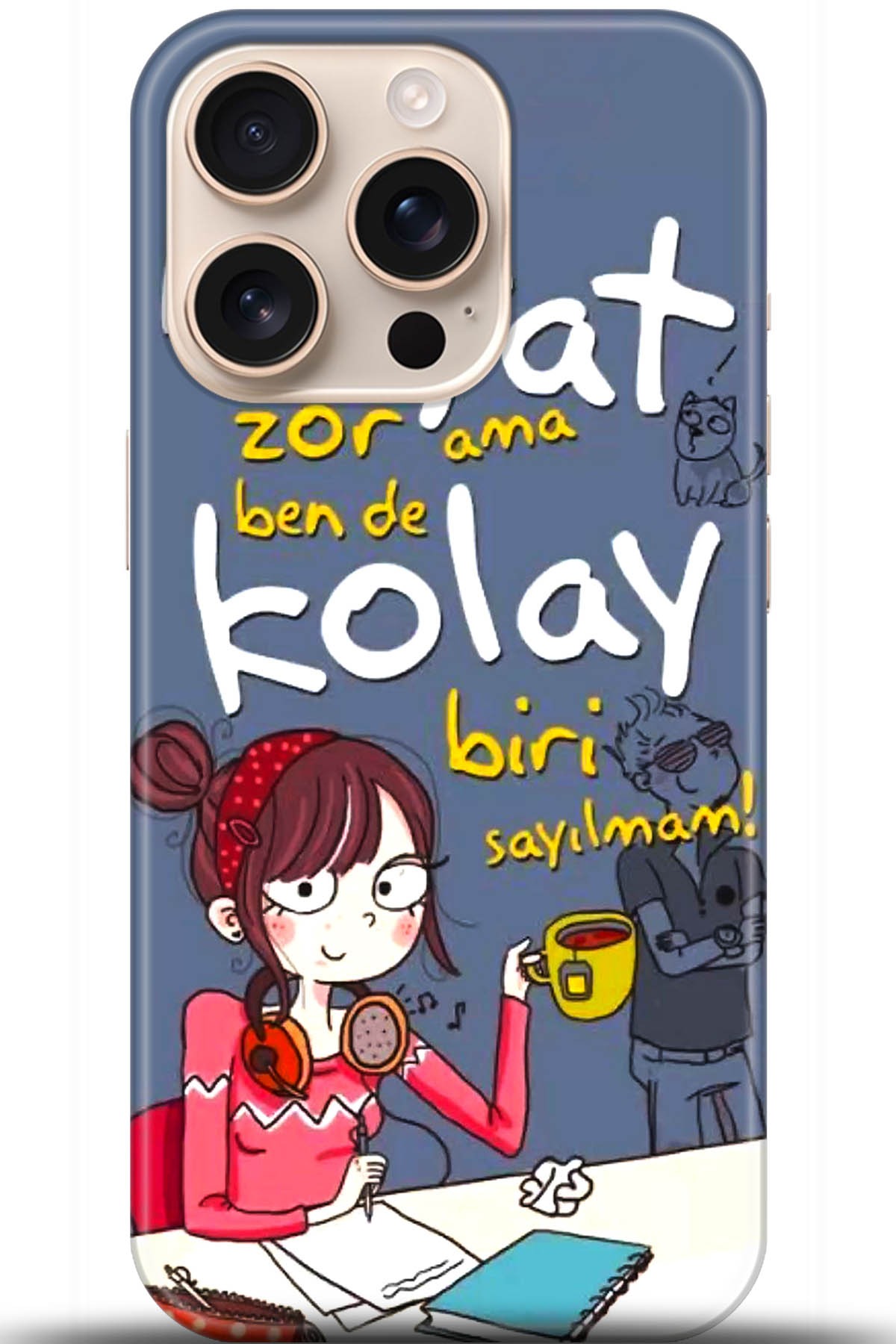 Apple iPhone 16 Pro Uyumlu Kılıf HD Baskılı Kılıf - Followed Institution 5686