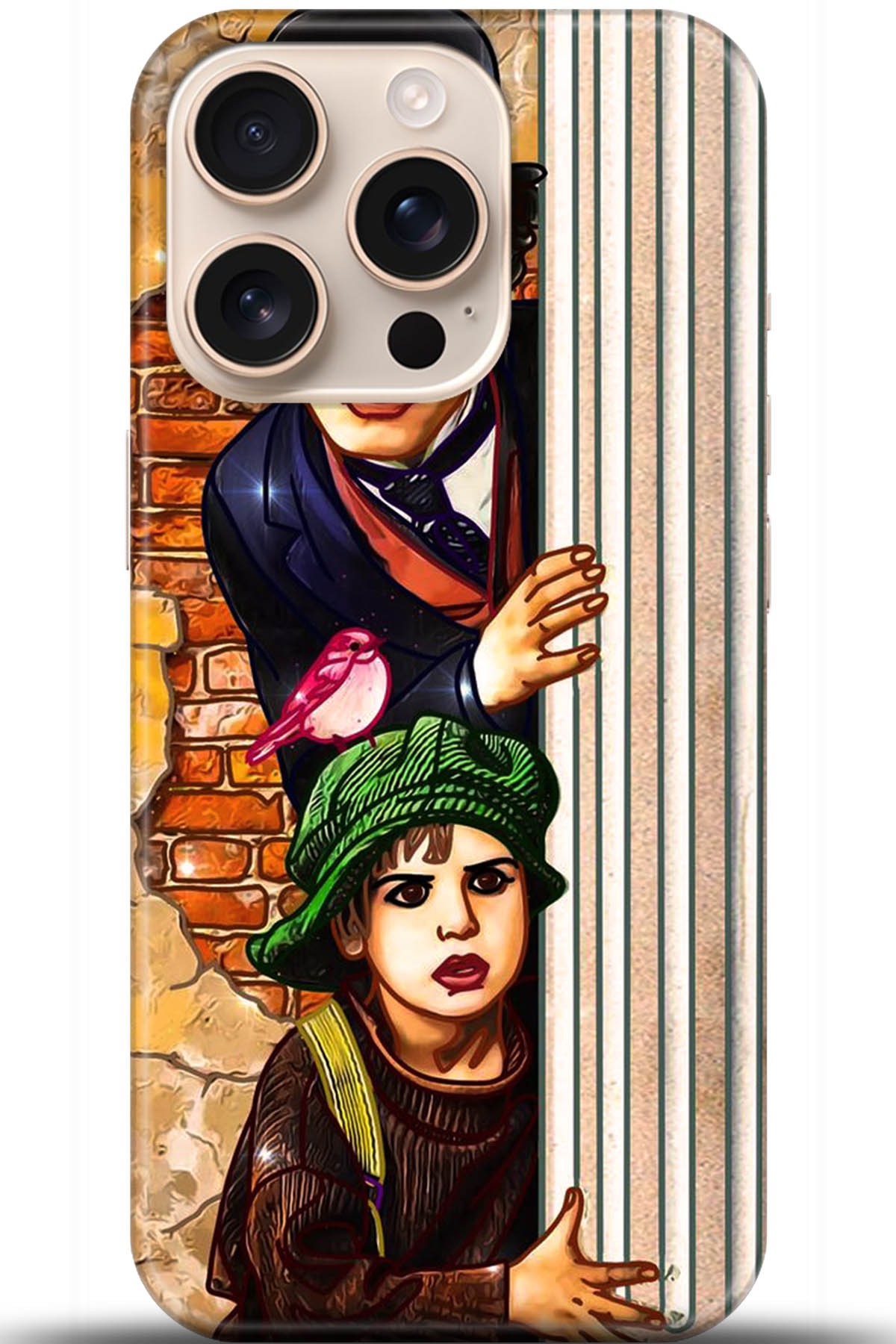 Apple iPhone 16 Pro Uyumlu Kılıf HD Baskılı Kılıf - Followed Institution 5694