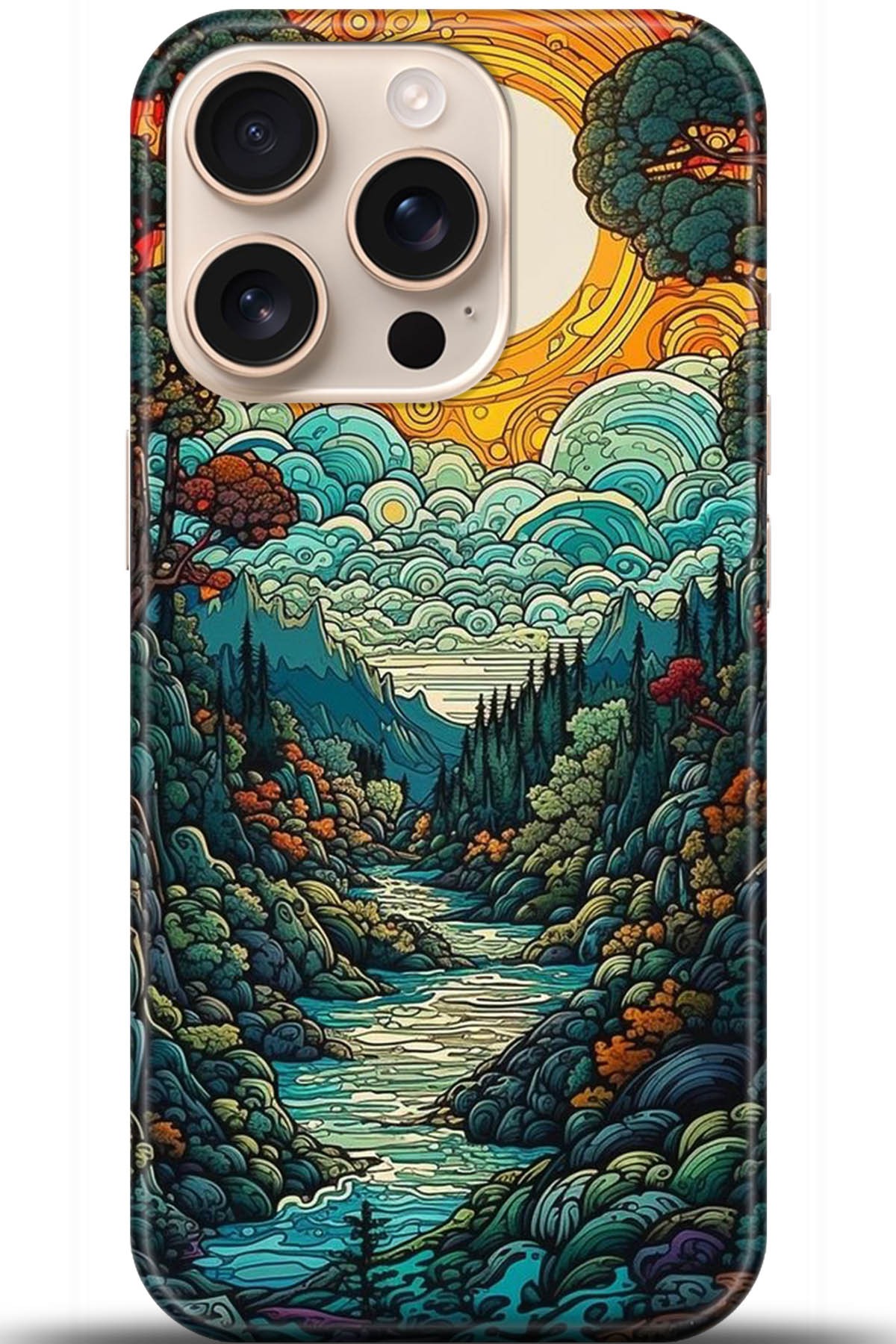 Apple iPhone 16 Pro Max Uyumlu Kılıf HD Baskılı Kılıf - Followed Institution 5198