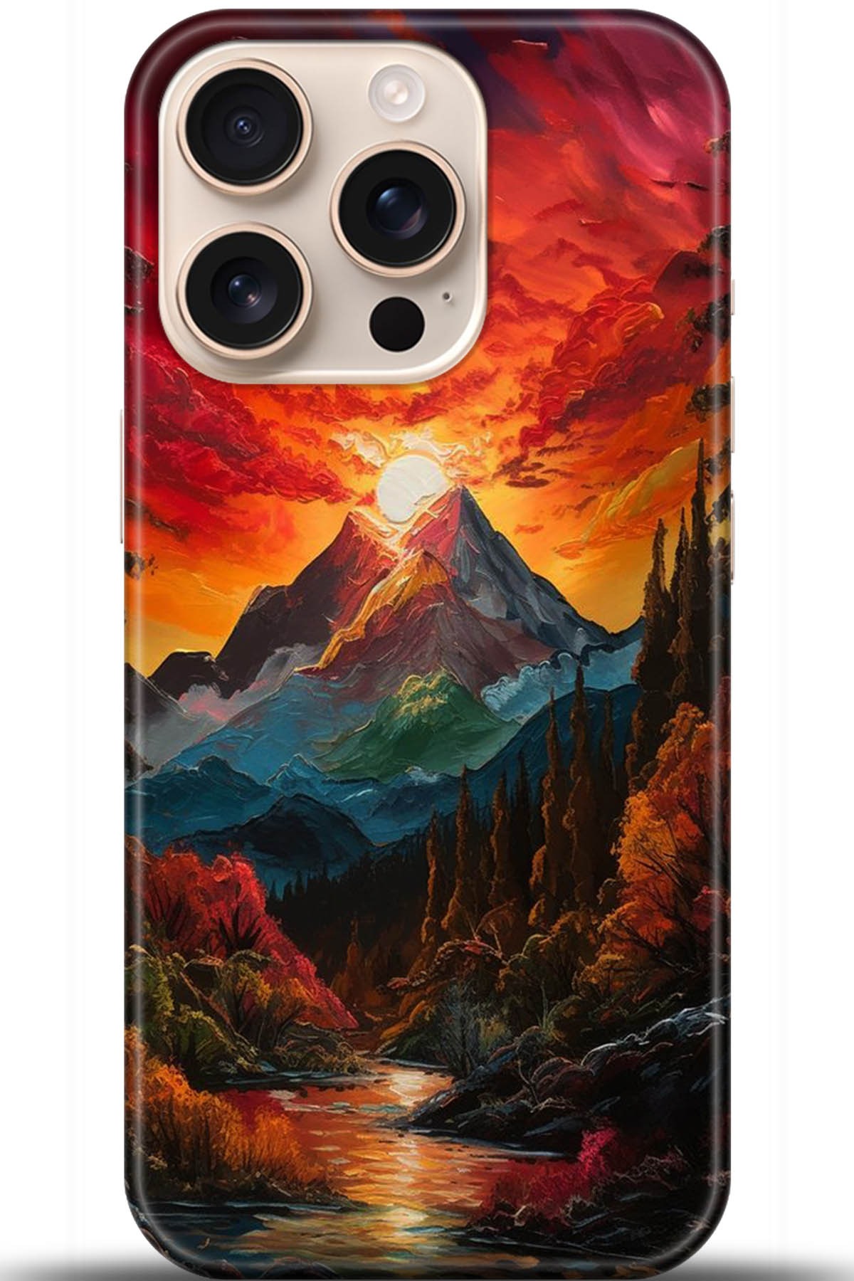 Apple iPhone 16 Pro Max Uyumlu Kılıf HD Baskılı Kılıf - Followed Institution 5224