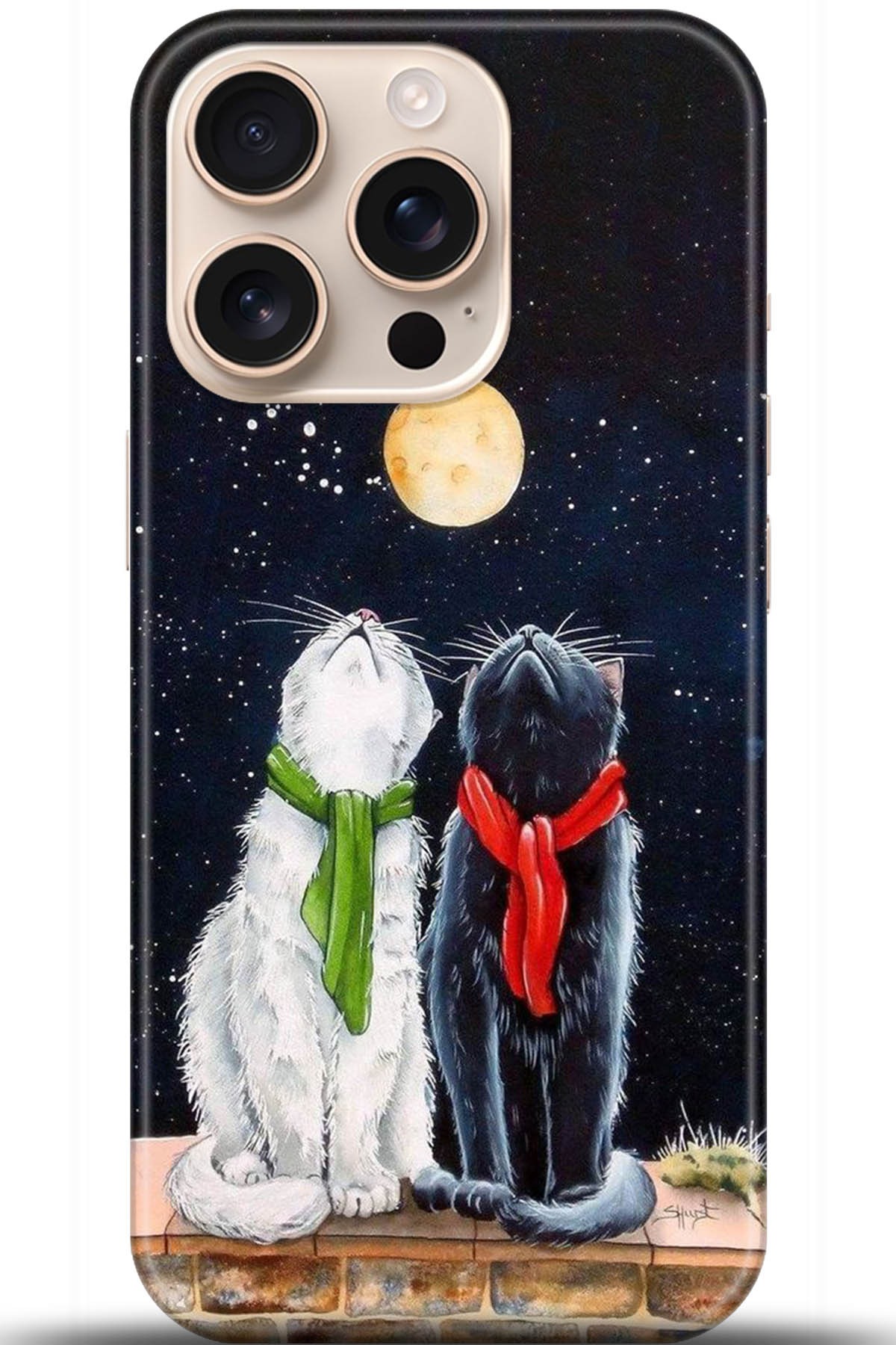 Apple iPhone 16 Pro Max Uyumlu Kılıf HD Baskılı Kılıf - Followed Institution 5318