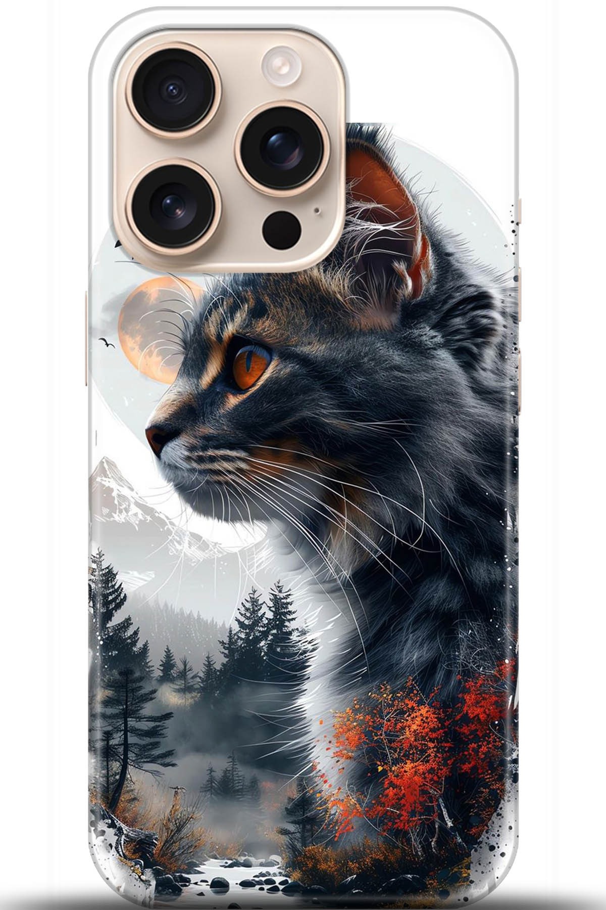 Apple iPhone 16 Pro Max Uyumlu Kılıf HD Baskılı Kılıf - Followed Institution 5319