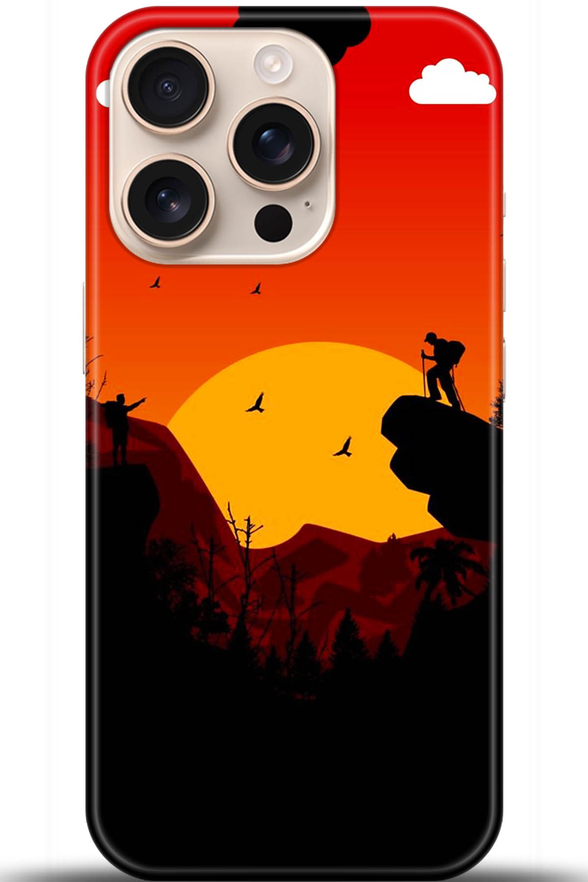 Apple iPhone 16 Pro Max Uyumlu Kılıf HD Baskılı Kılıf - Followed Institution 5407