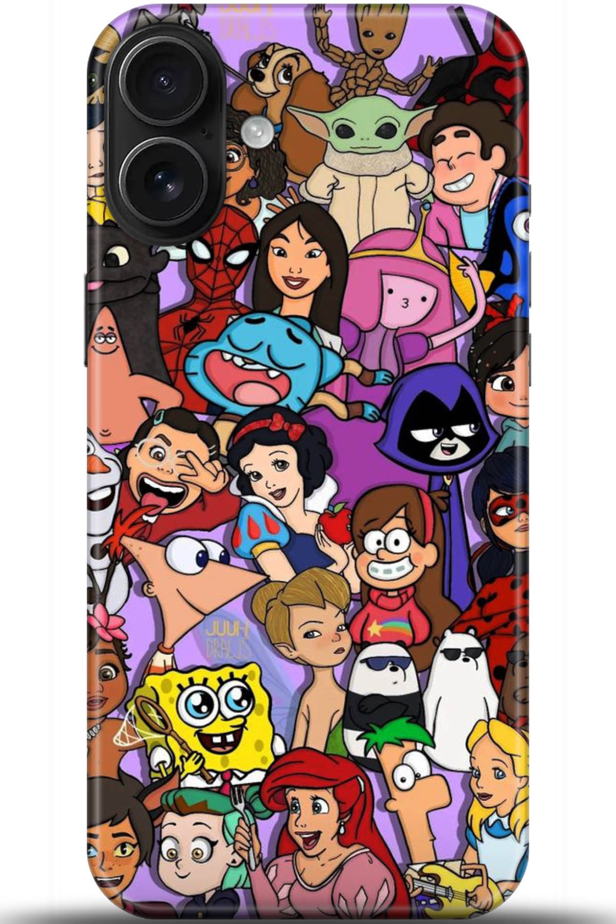 Apple iPhone 16 Plus Uyumlu Kılıf HD Baskılı Kılıf - Followed Institution 5168