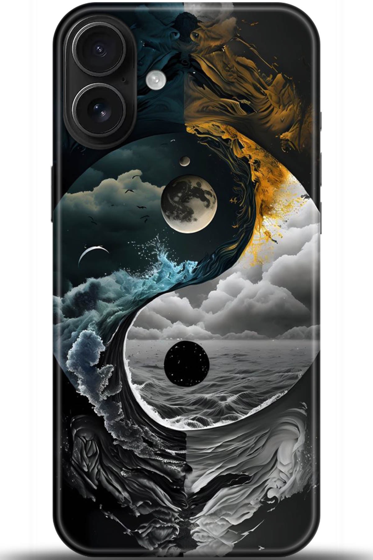 Apple iPhone 16 Plus Uyumlu Kılıf HD Baskılı Kılıf - Followed Institution 5177