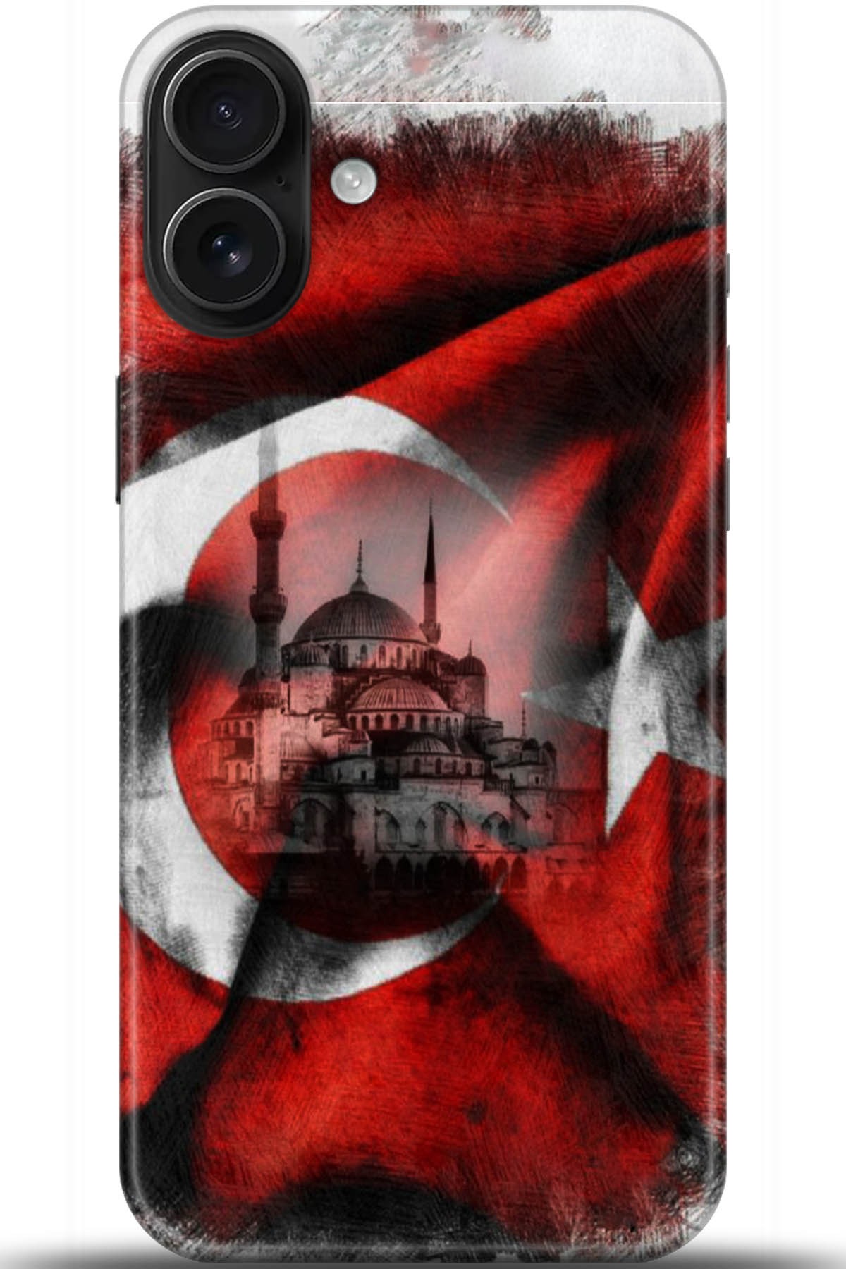 Apple iPhone 16 Plus Uyumlu Kılıf HD Baskılı Kılıf - Followed Institution 5178