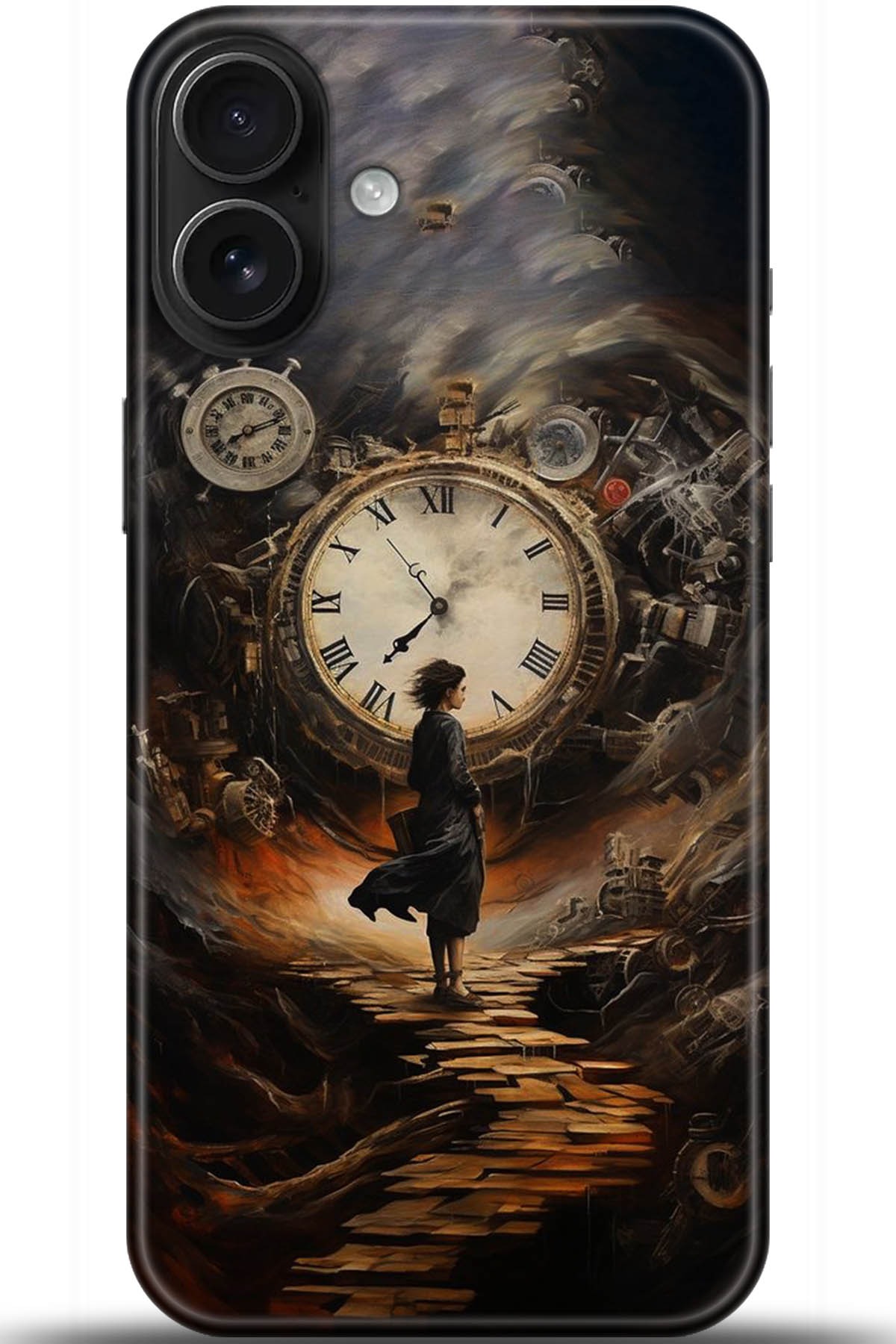 Apple iPhone 16 Plus Uyumlu Kılıf HD Baskılı Kılıf - Followed Institution 5252