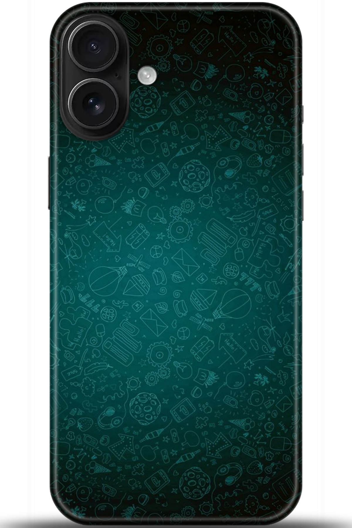 Apple iPhone 16 Plus Uyumlu Kılıf HD Baskılı Kılıf - Followed Institution 5255