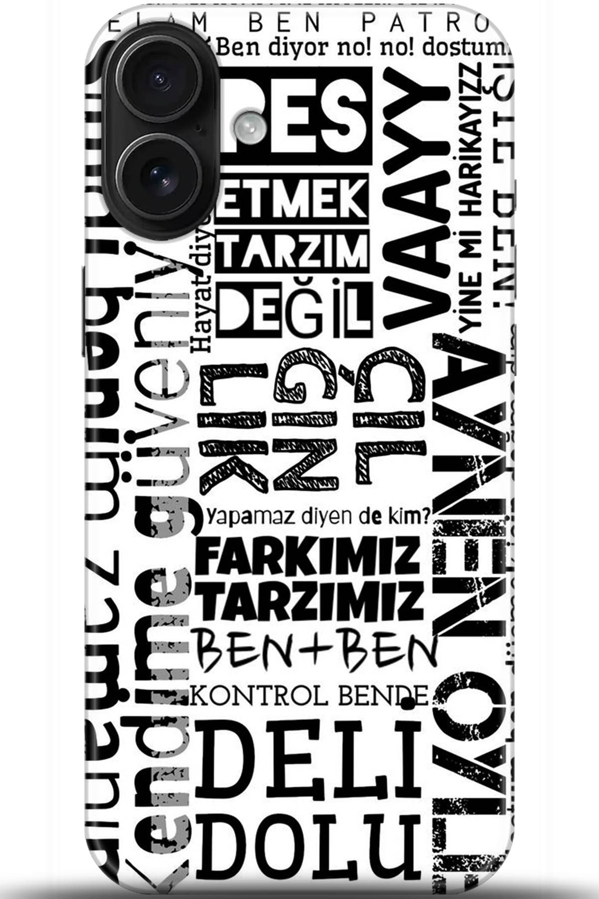 Apple iPhone 16 Plus Uyumlu Kılıf HD Baskılı Kılıf - Followed Institution 5281