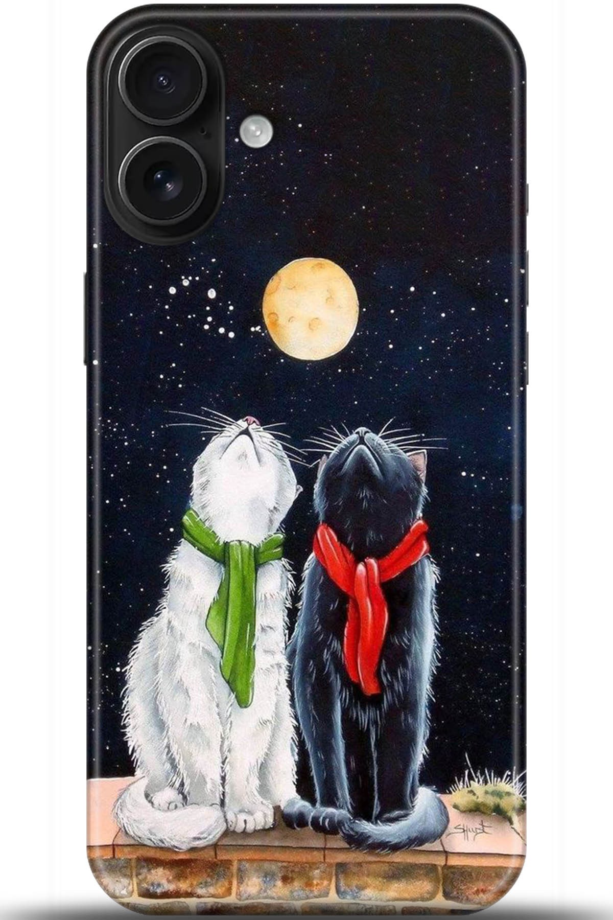 Apple iPhone 16 Plus Uyumlu Kılıf HD Baskılı Kılıf - Followed Institution 5318