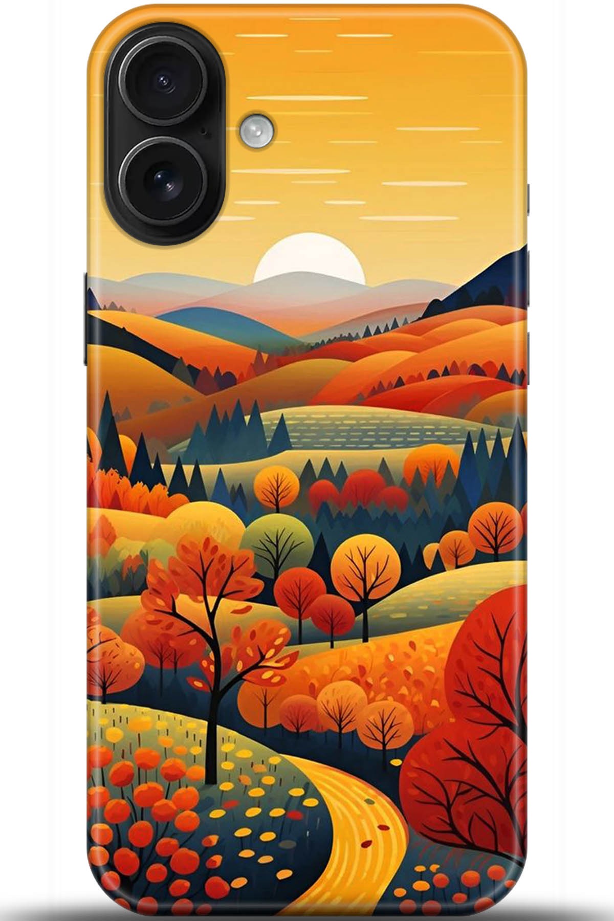 Apple iPhone 16 Plus Uyumlu Kılıf HD Baskılı Kılıf - Followed Institution 5356