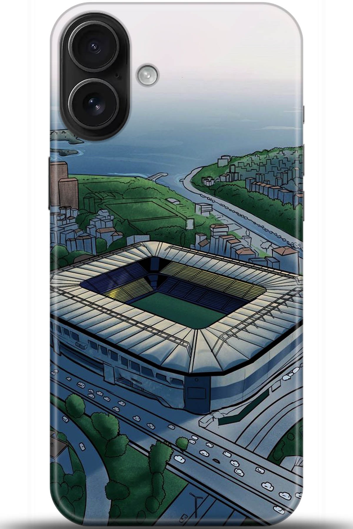 Apple iPhone 16 Plus Uyumlu Kılıf HD Baskılı Kılıf - Followed Institution 5715