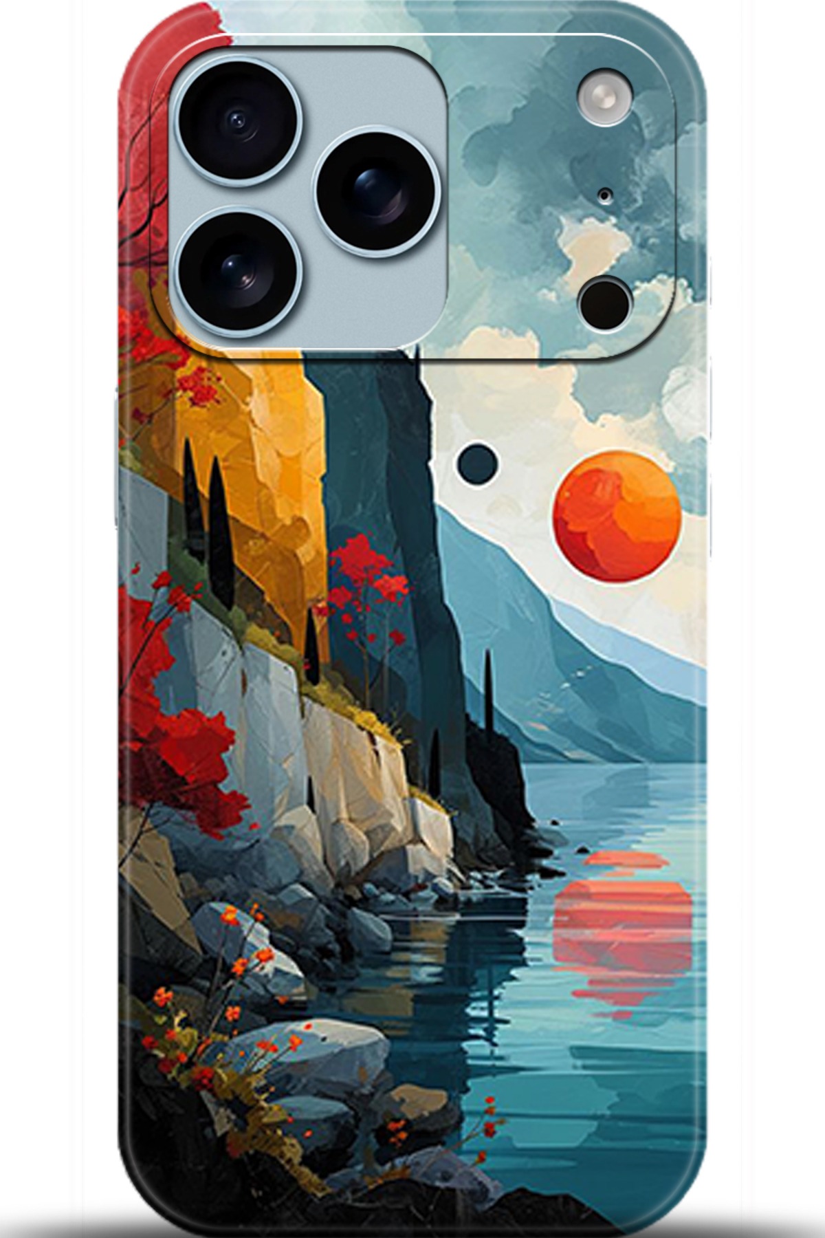 Apple iPhone 17 Pro Uyumlu Kılıf HD Baskılı Kılıf - Followed Institution 5368