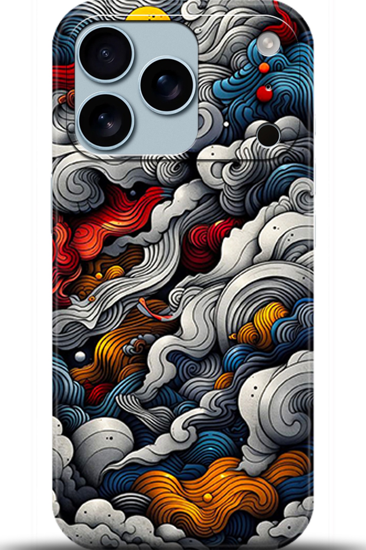 Apple iPhone 17 Pro Uyumlu Kılıf HD Baskılı Kılıf - Followed Institution 5436