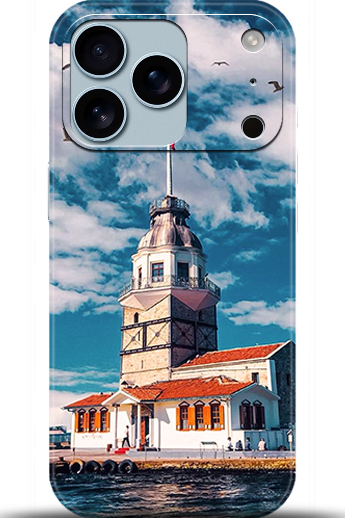 Apple iPhone 17 Pro Uyumlu Kılıf HD Baskılı Kılıf - Followed Institution 5547