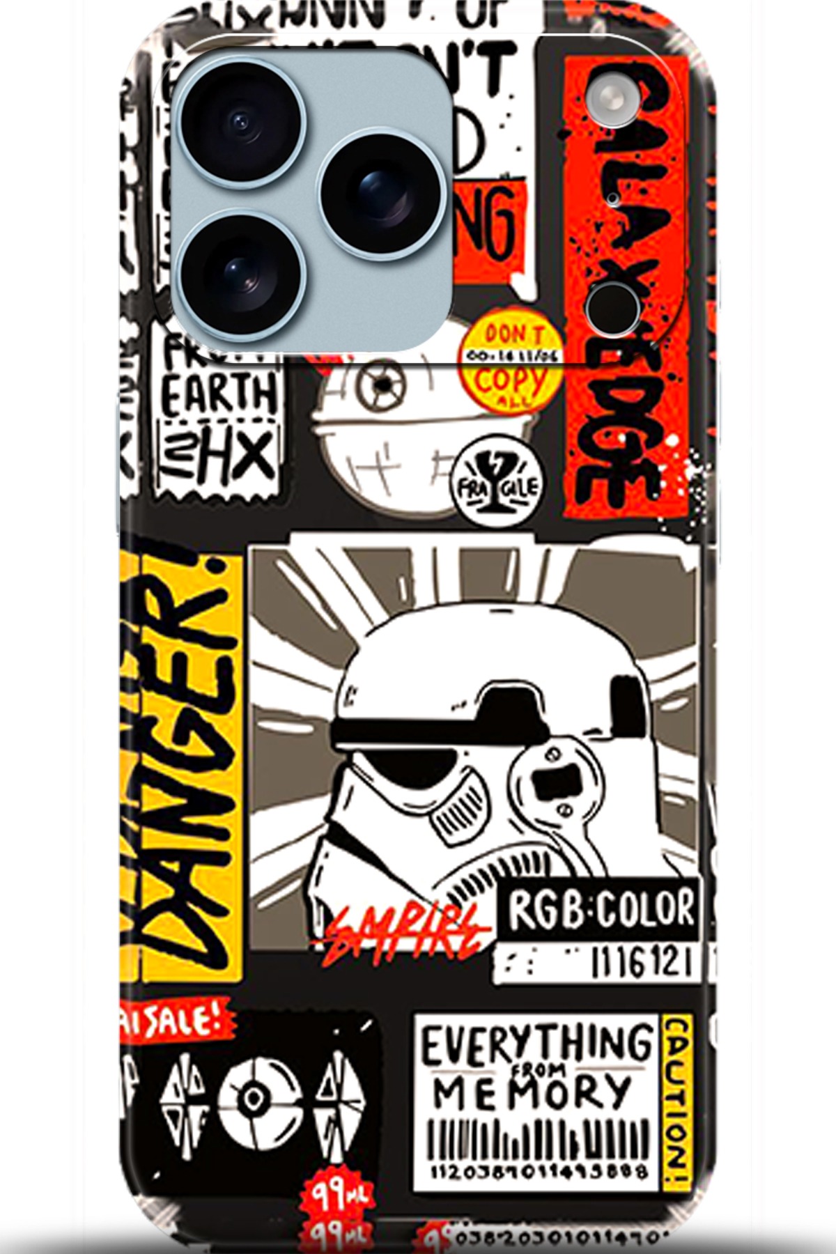 Apple iPhone 17 Pro Uyumlu Kılıf HD Baskılı Kılıf - Followed Institution 5555