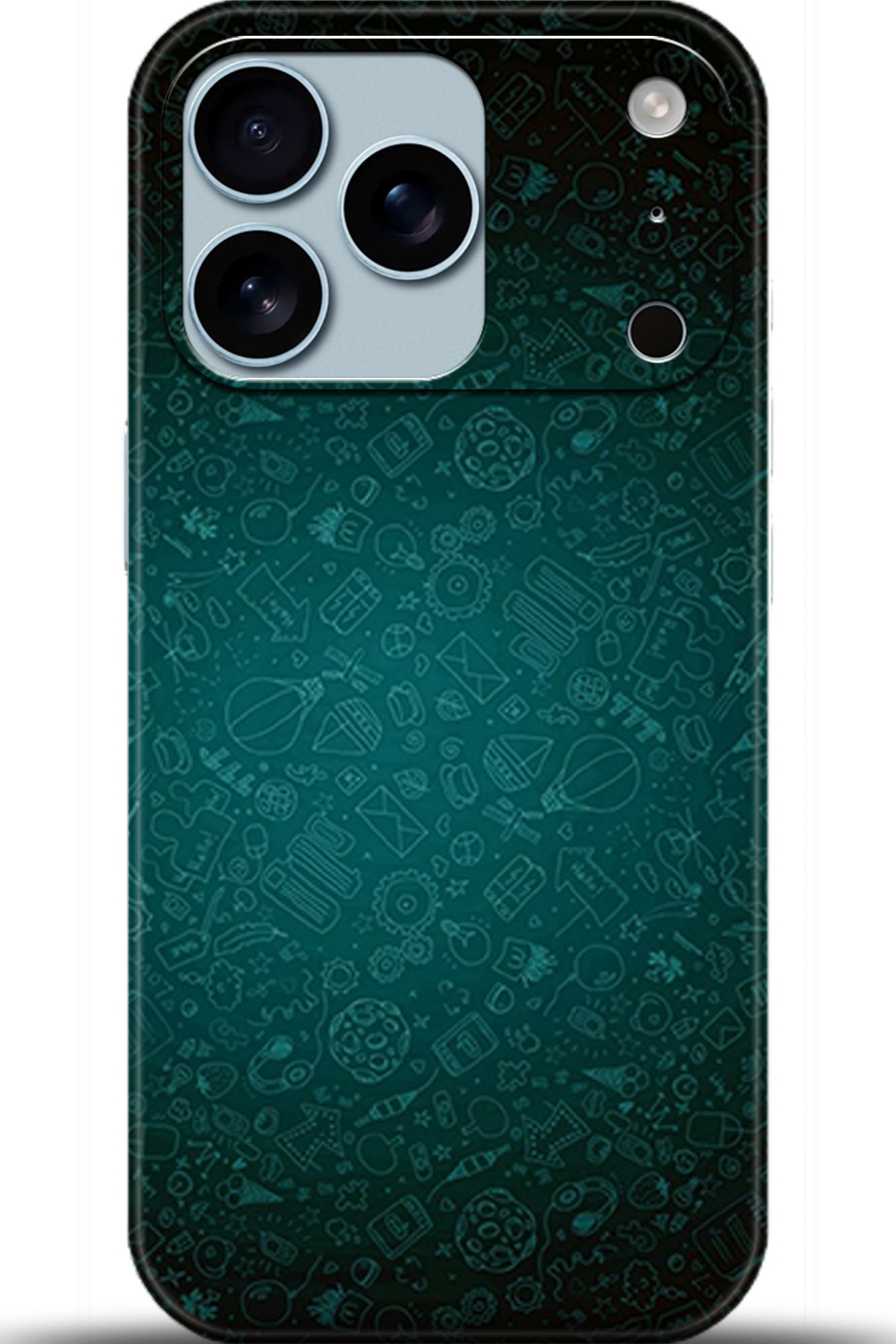 Apple iPhone 17 Pro Max Uyumlu Kılıf HD Baskılı Kılıf - Followed Institution 5255