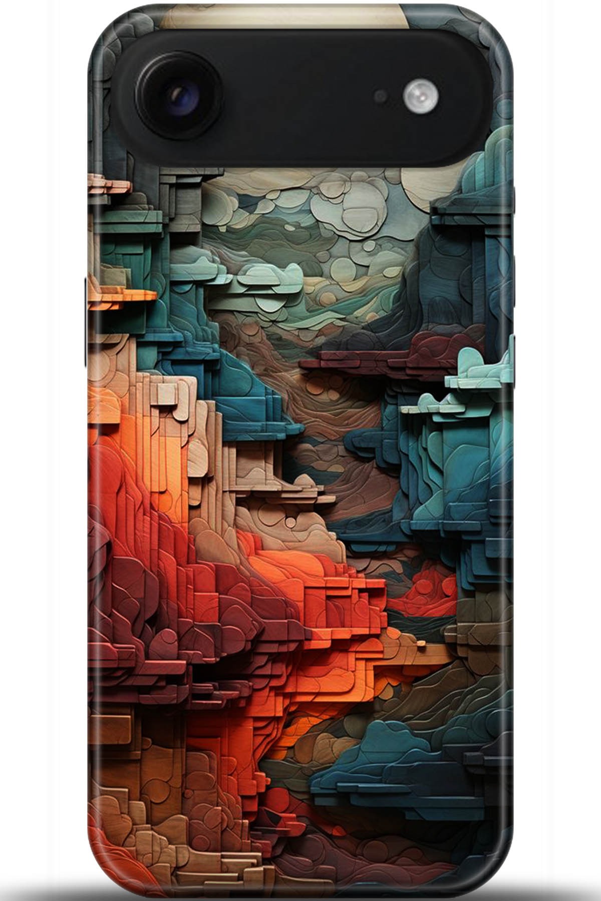 Apple iPhone Air Uyumlu Kılıf HD Baskılı Kılıf - Followed Institution 5218