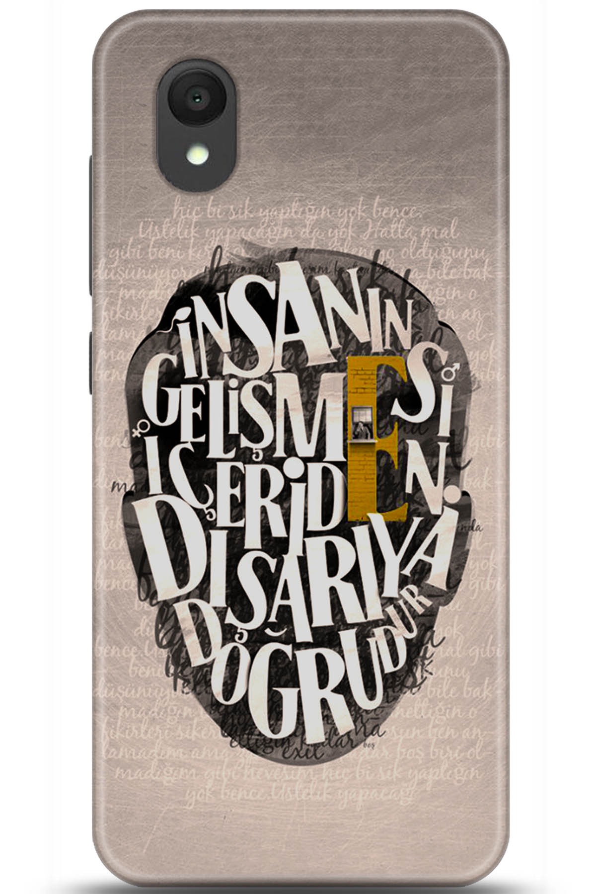 Alcatel 1 2022 Kılıf HD Baskılı Kılıf - Followed Institution 5587